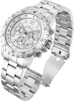 Invicta Men's Specialty Quartz Watch with Stainless Steel Band - Image 6